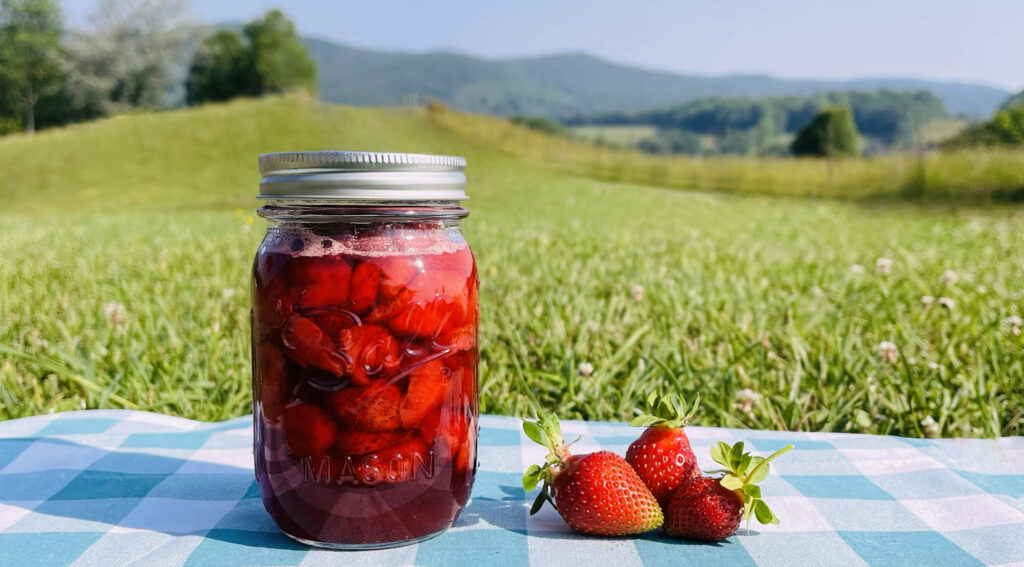 Preserving Strawberries:  Part 1-Canning Strawberry Compote